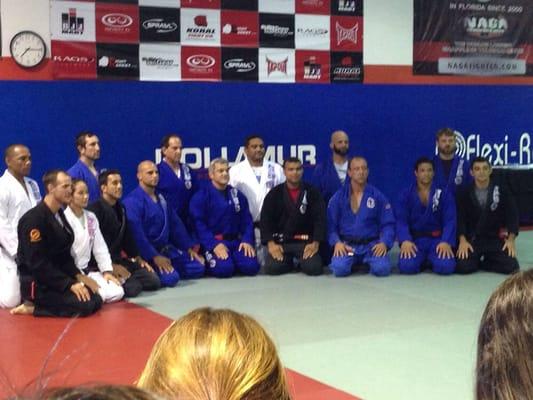 The BJJ black belts at ATT