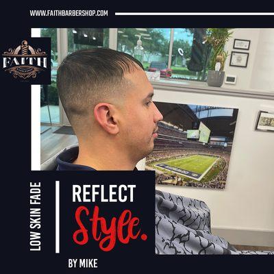 Amazing Skin fade ! Don't wait! Book your appointment today  #faithbarbershopOrlando #skinfade #beardtrim