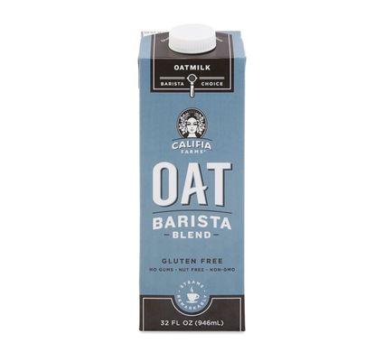 Gluten free oat milk.