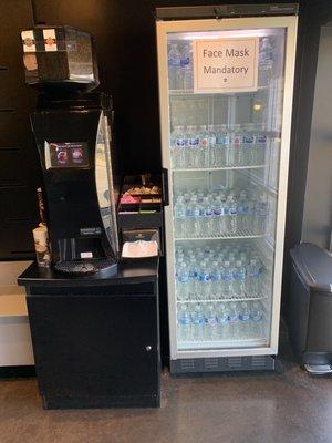 Free water & coffee/tea