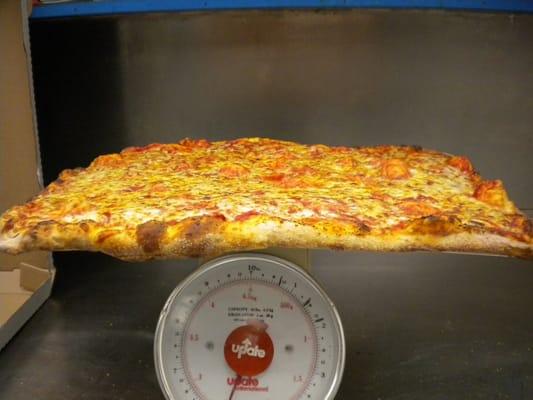 we are the only pizza place in the bay area offering a 16x20 sicilian pie!