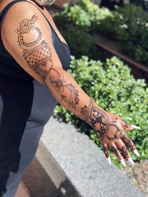 Henna Sleeve