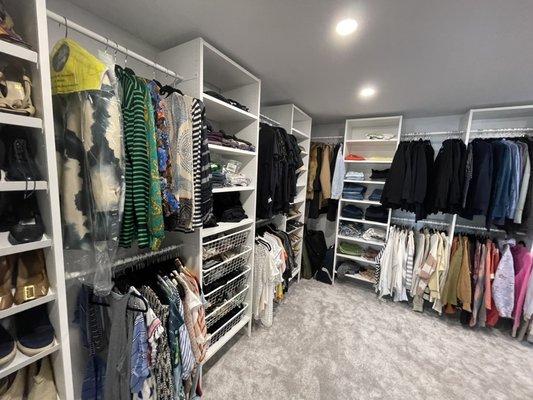 Master Closet- Rye, NY