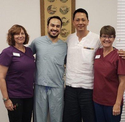 The friendly physicians at Root Healing (L-R): Beverly Sorrells, AP, Andrew Ma