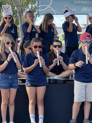 CTCA music performance Mira Mesa street fair 2024.