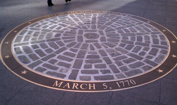 Site of the Boston Massacre