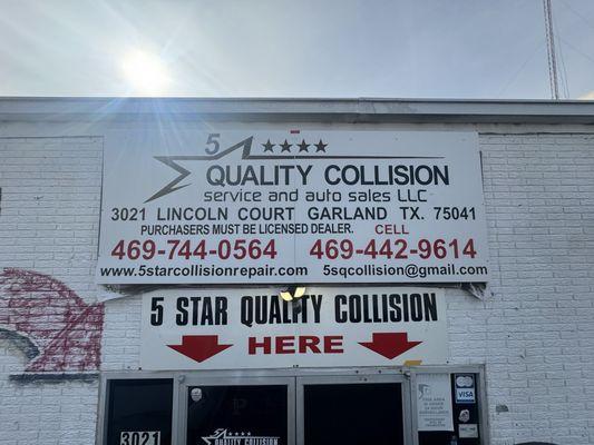 5 Stars Quality Collision