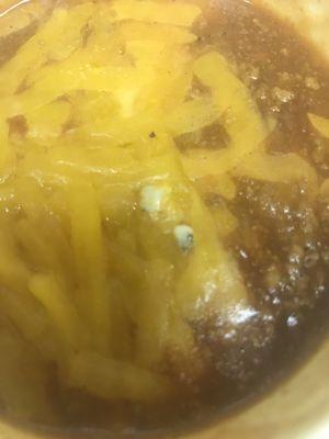 Appears to be mold in the chili I received today. Very disappointed. Customer service was horrible.