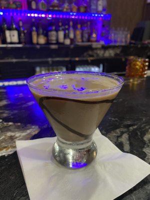 Chocolate martini.