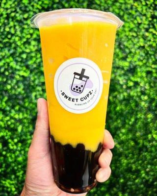 Supreme Mango with boba