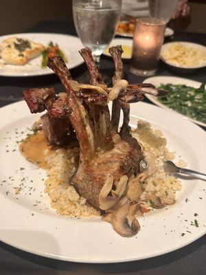 Rack of lamb to die for!!