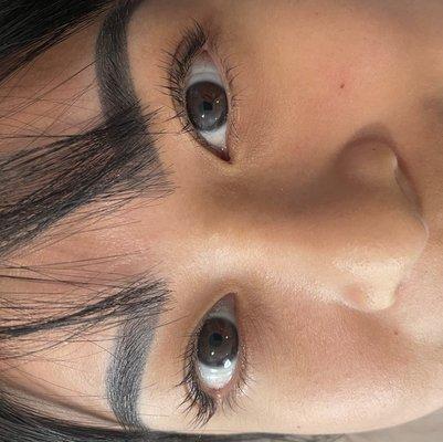 lash lift after see instagram for before! 
@ivytheesthi