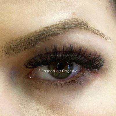 Full volume lash extensions