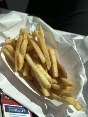 French Fries, they were hot and fresh.