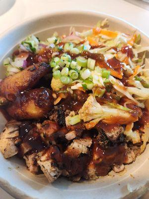 Jerk chicken bowl