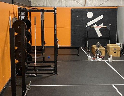 Personal training area