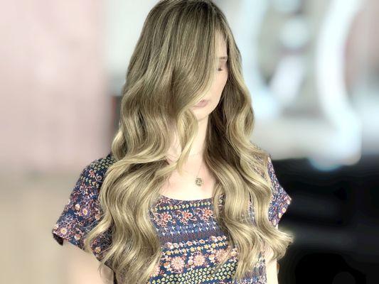 Balayage + Extensions