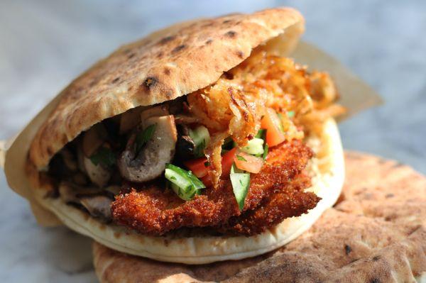 Chicken Schnitzel Sandwich