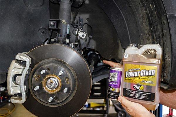 Are your brakes acting up? Come by the shop for a brake service today!