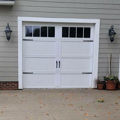 Wayne Dalton model 9700 insulated Carriage House garage door