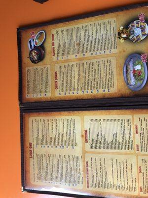 Menus