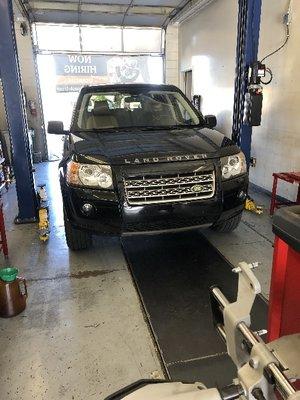 Land Rover / Range Rover service - Yes!