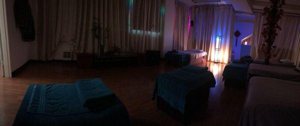 Reflexology area.