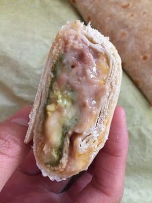 Chile relleno burrito