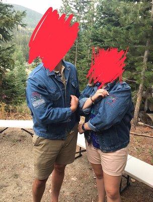 Olympic jean jackets