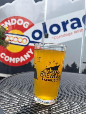 Camber Brewing Companay & Colorado Corndog Company...the perfect pair!