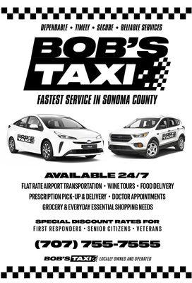 Bob's Taxi now OPEN!