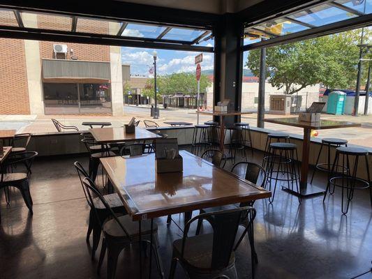 Open-Air Dining Area