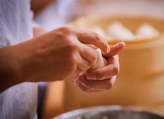 Handmade soup dumplings