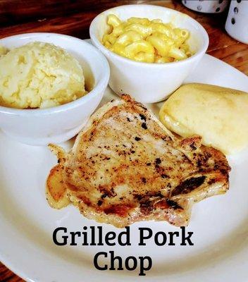 Meat and 2 - Grilled Pork Chop