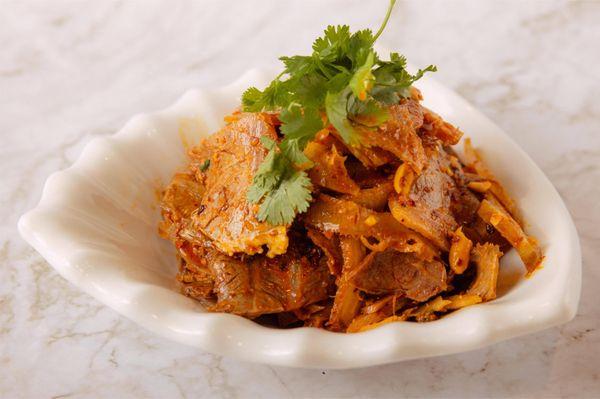 Slcied Beef & Tripe in Spicy oil