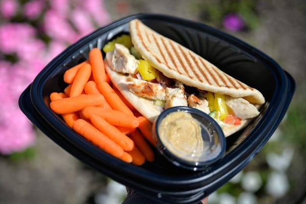 Greek Chicken Pita.