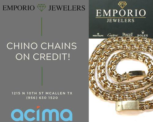 CHAINS ON CREDIT!!!