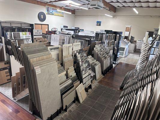 Tile. Granite. Hardwood.