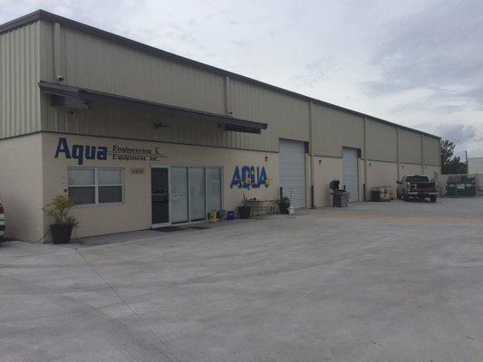 AquaFX H.Q. - great manufacturing facility