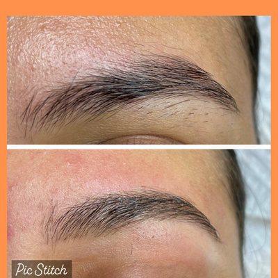 Flawless brows crafted by our expert cerologist, Alex! Book online or call us today!