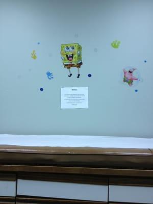 Exam room/Spongebob