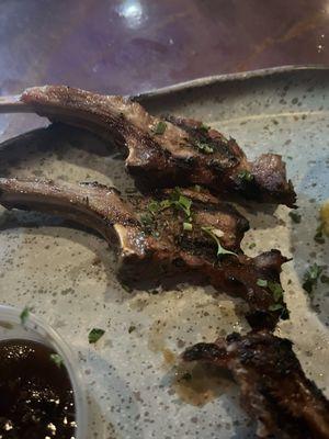 Jerk lamb chops