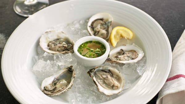 Oysters on the half shell