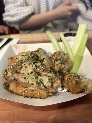 miso sesame wings