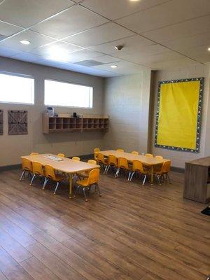 Toddler Class: Seating Area