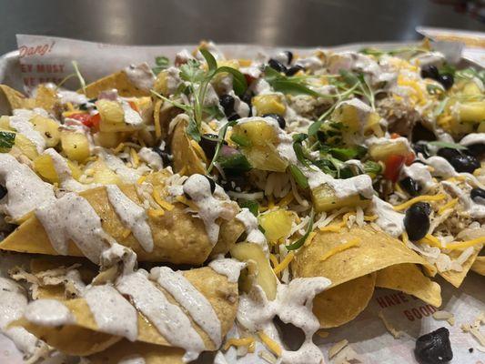 Jerk Nachos with Chicken