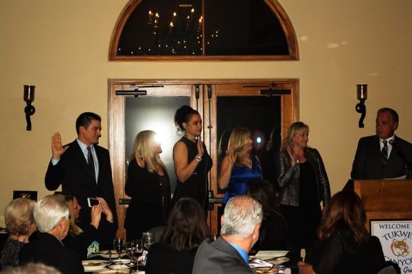 On January 8th, John Hopkins was installed as an officer on the Yucaipa Valley Chamber of Commerce.