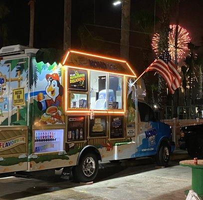 Kona Ice of Mission @ South Padre Island best shaved ice, snow cones in the RGV.