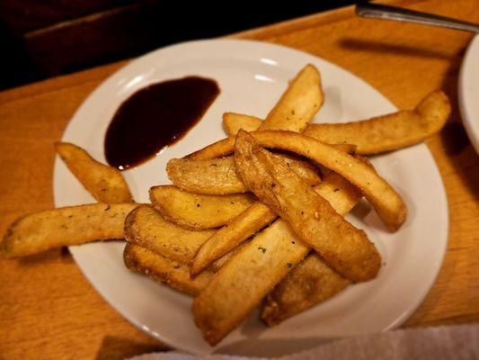 Steak fries as a side order