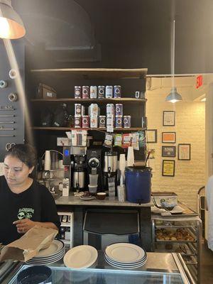 Coffee section